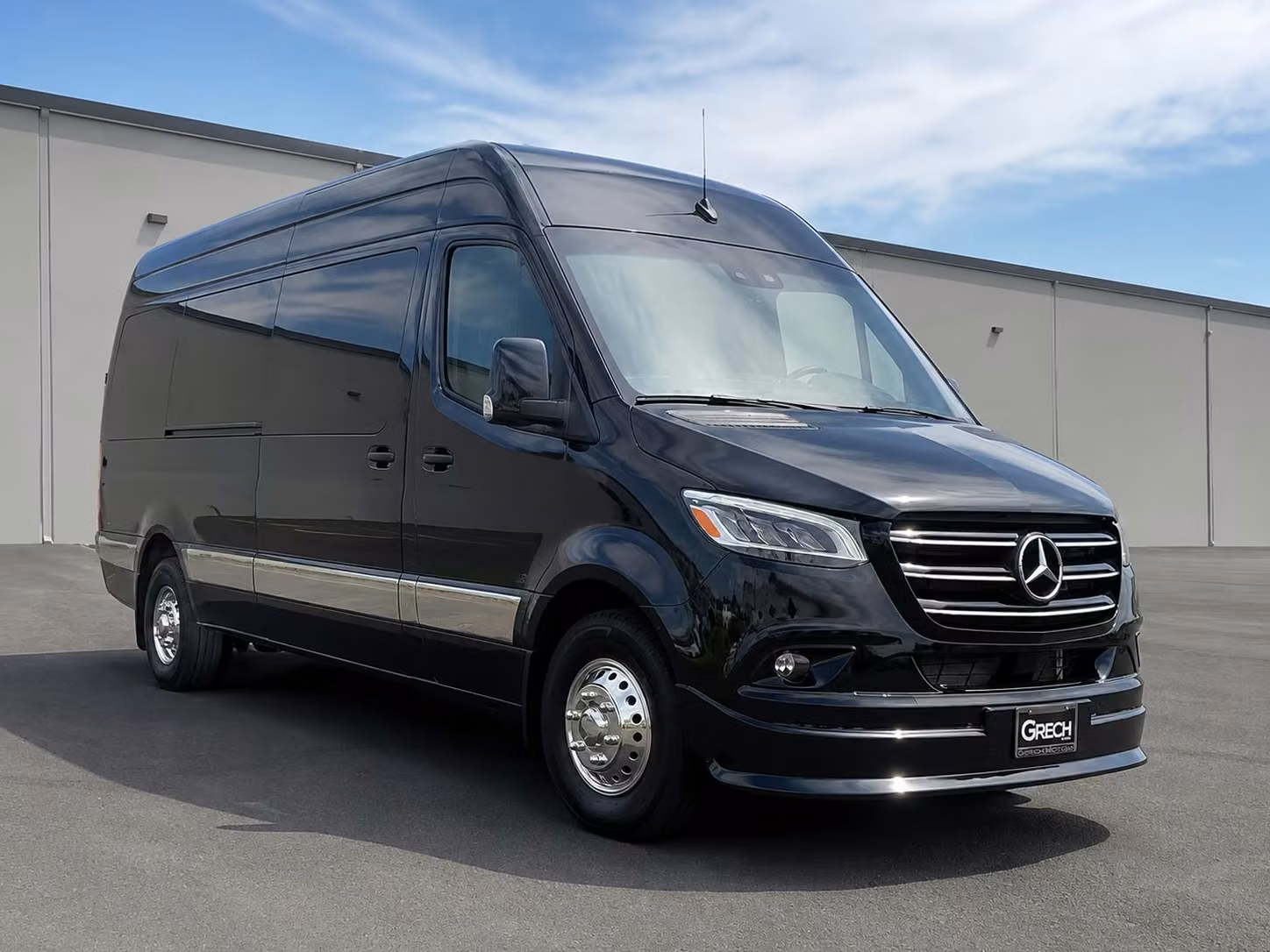 sprinter van with driver